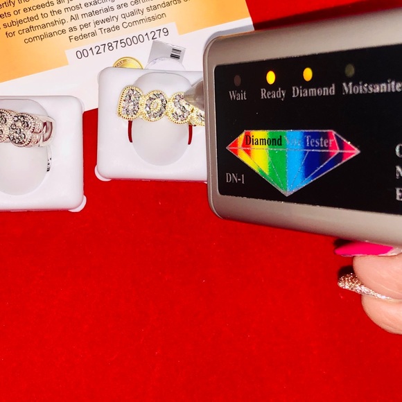 Real diamond Boss ring for men, Free appraisal, Free posh authenticate free ship - Picture 6 of 7